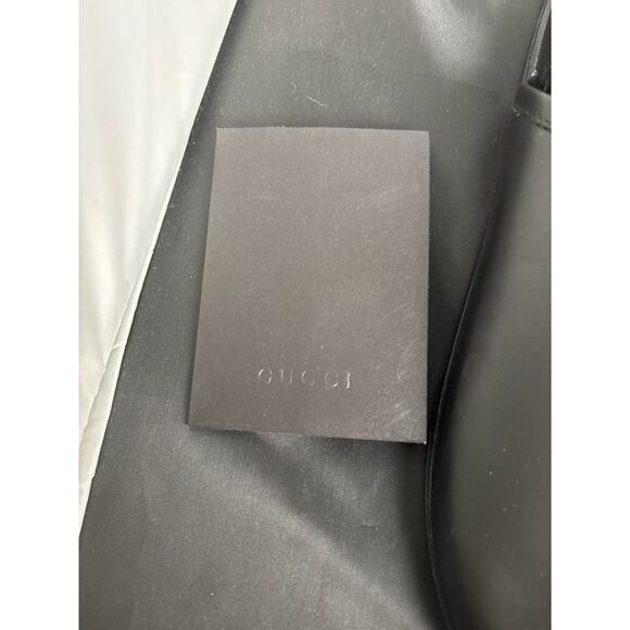 Gucci Horsebit l Leather Mules  Black